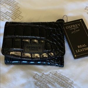 OSPREY LONDON trifold wallet